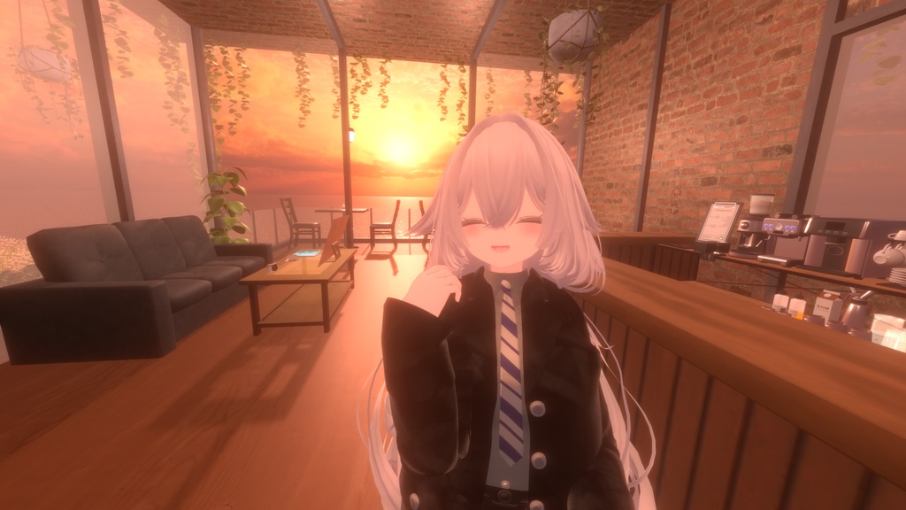 【複数アバター対応】 Captain Marie 【マニッシュ-ストリートパンツスタイルコーデ】