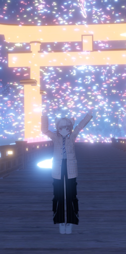 【複数アバター対応】 Captain Marie 【マニッシュ-ストリートパンツスタイルコーデ】