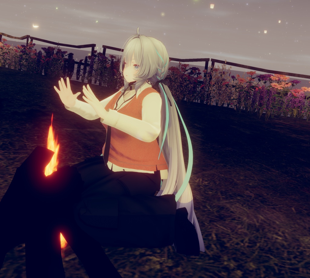 【複数アバター対応】 clown 【マニッシュ-ストリートパンツスタイルコーデ】