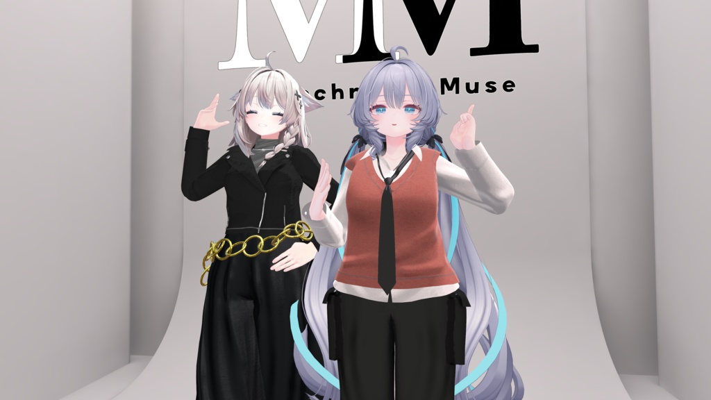 【複数アバター対応】 clown 【マニッシュ-ストリートパンツスタイルコーデ】