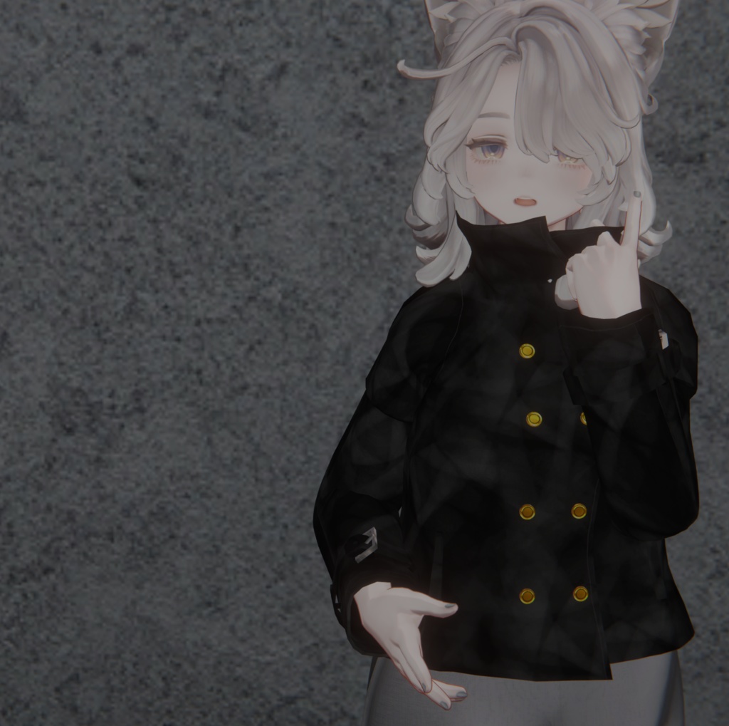 【複数アバター対応】 angelo nero 【テック-ストリートパンツスタイル】