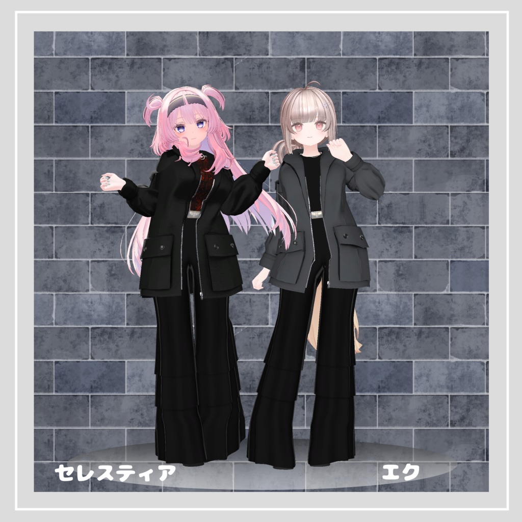 【18アバター対応】 Crimson Ar 【ミリタリー-ストリートパンツスタイル】