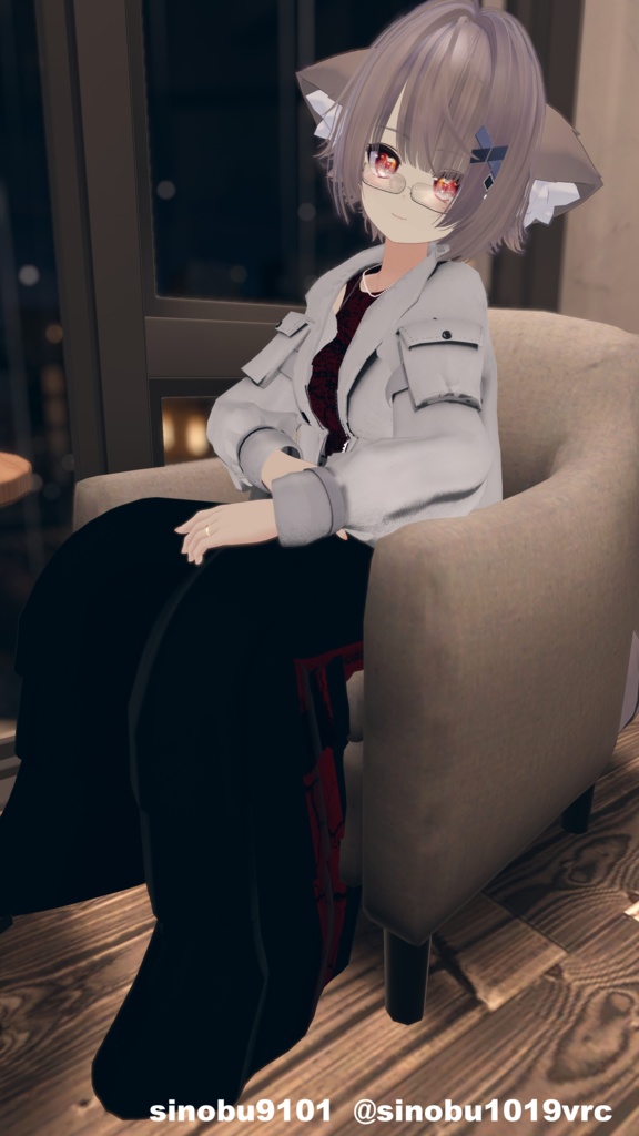 【18アバター対応】 Crimson Ar 【ミリタリー-ストリートパンツスタイル】