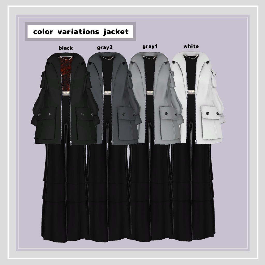 【18アバター対応】 Crimson Ar 【ミリタリー-ストリートパンツスタイル】