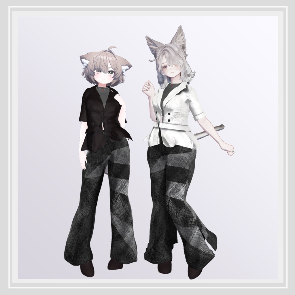 SAMPLE【複数アバター対応】 smart 【アーバン・モードパンツスタイル】FREE