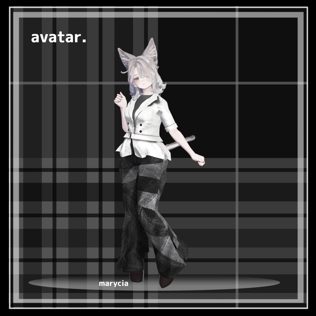 SAMPLE【アーバン/モード・パンツスタイル】 smart【複数アバター対応】 FREE