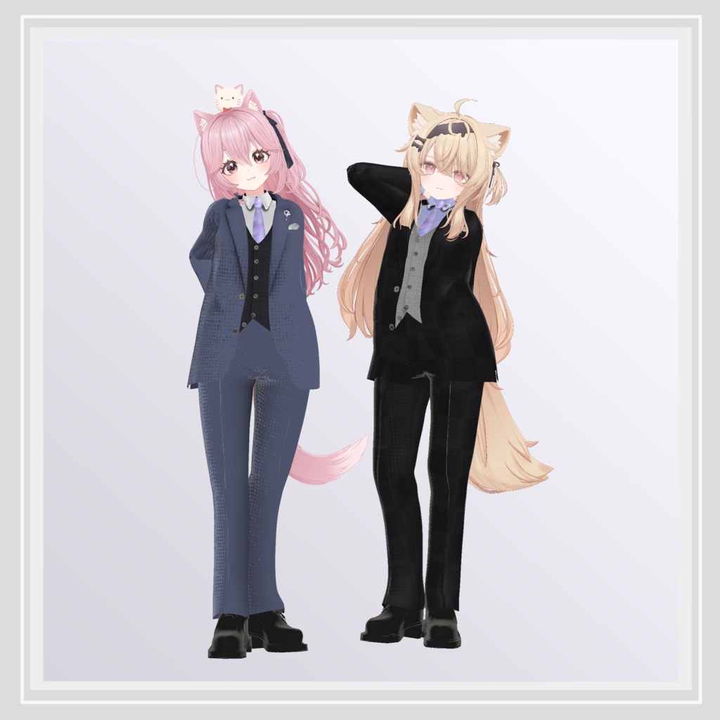 |再販|【複数アバター対応】Noble suit -フォーマル・クラシックスタイル-