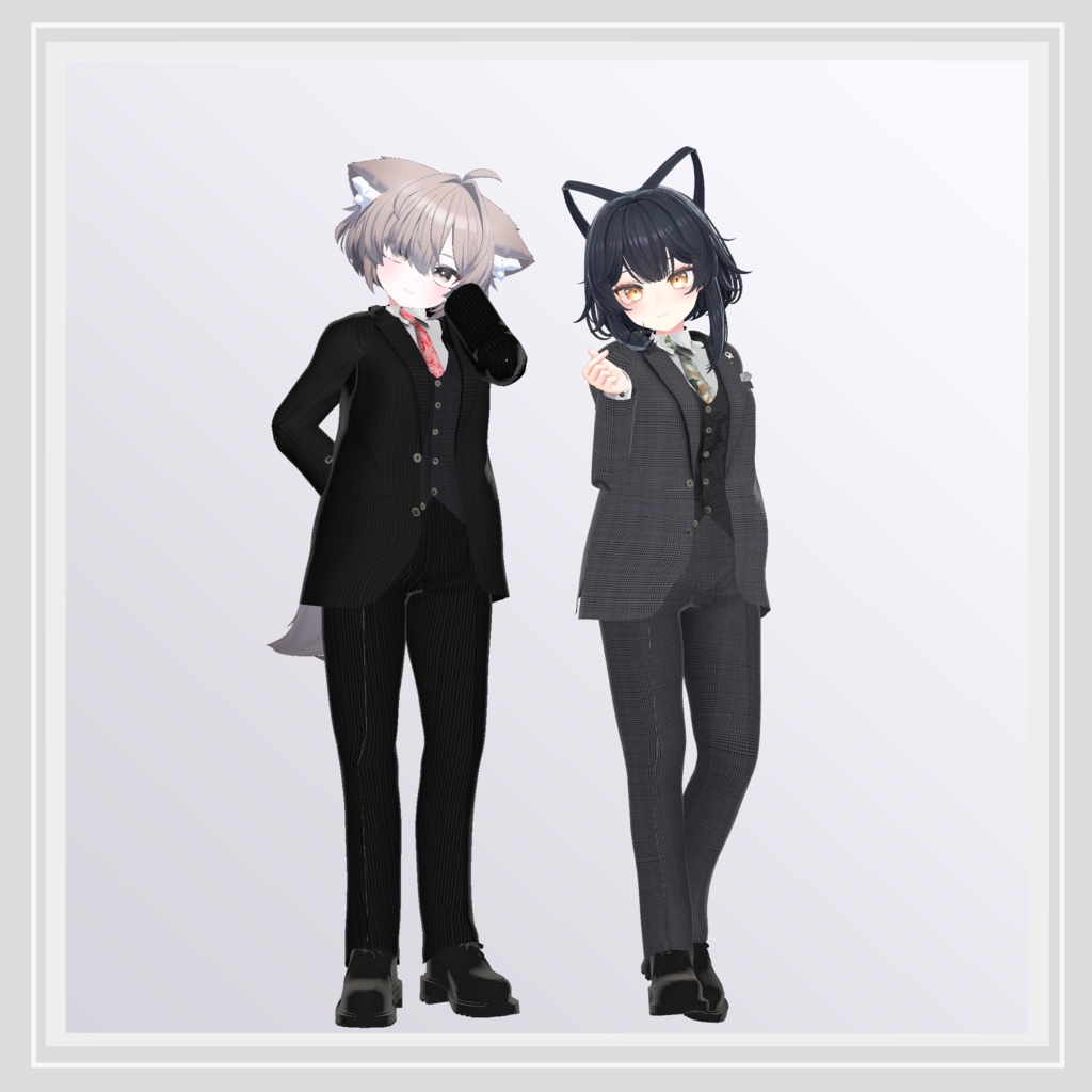 |再販|【複数アバター対応】Noble suit -フォーマル・クラシックスタイル-