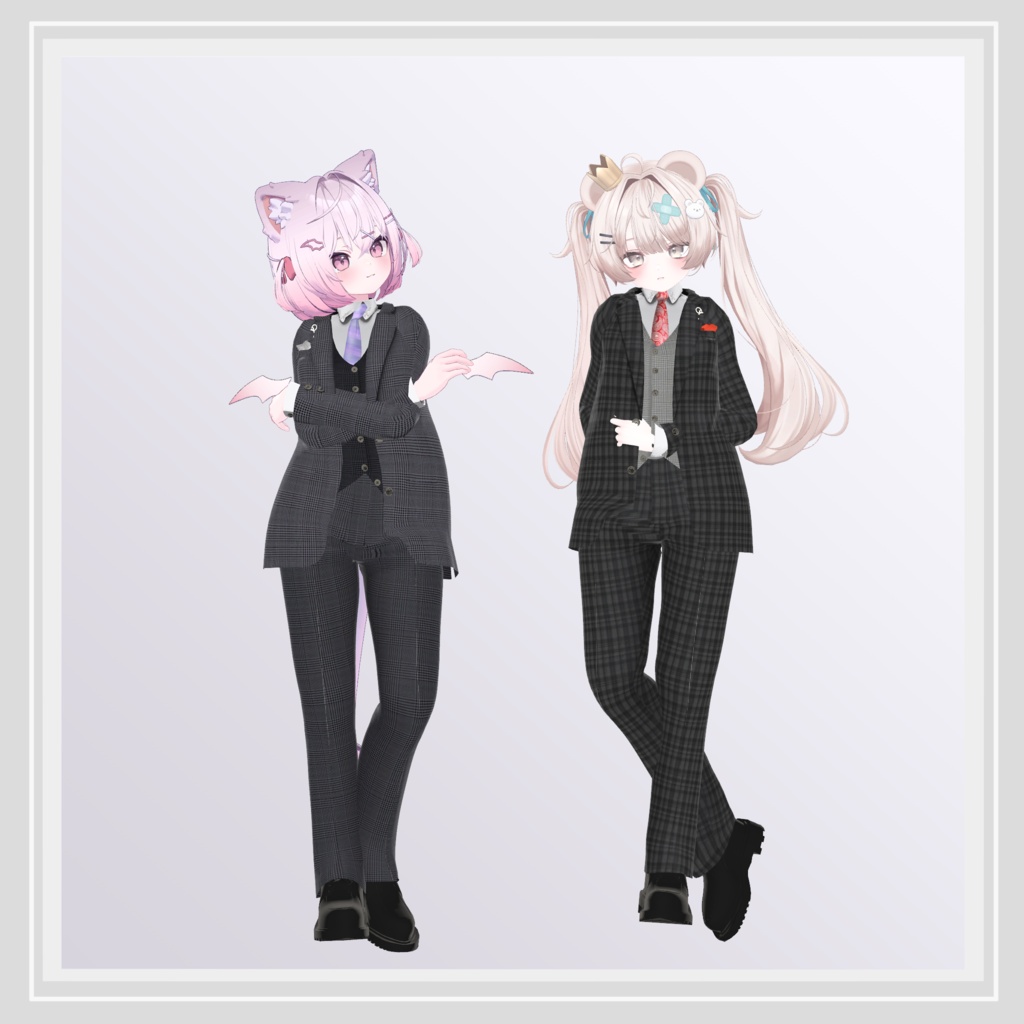 |再販|【複数アバター対応】Noble suit -フォーマル・クラシックスタイル-