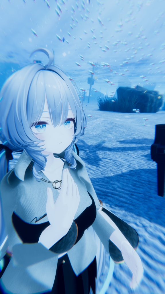 【ダークモード・パンツスタイル】 Mirage 【複数アバター対応】