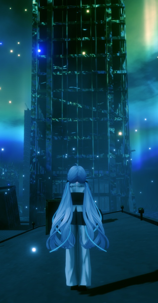 【ダークモード・パンツスタイル】 Mirage 【複数アバター対応】
