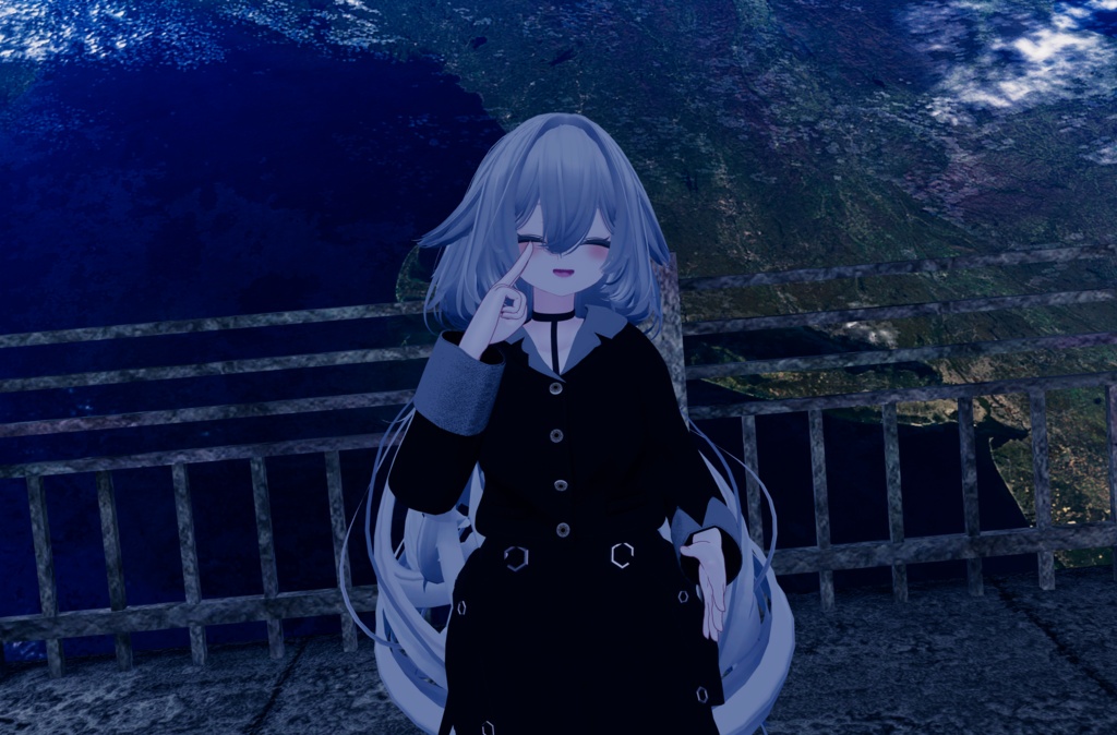【複数アバター対応】 Ring 【ミリタリーモード・パンツスタイル】