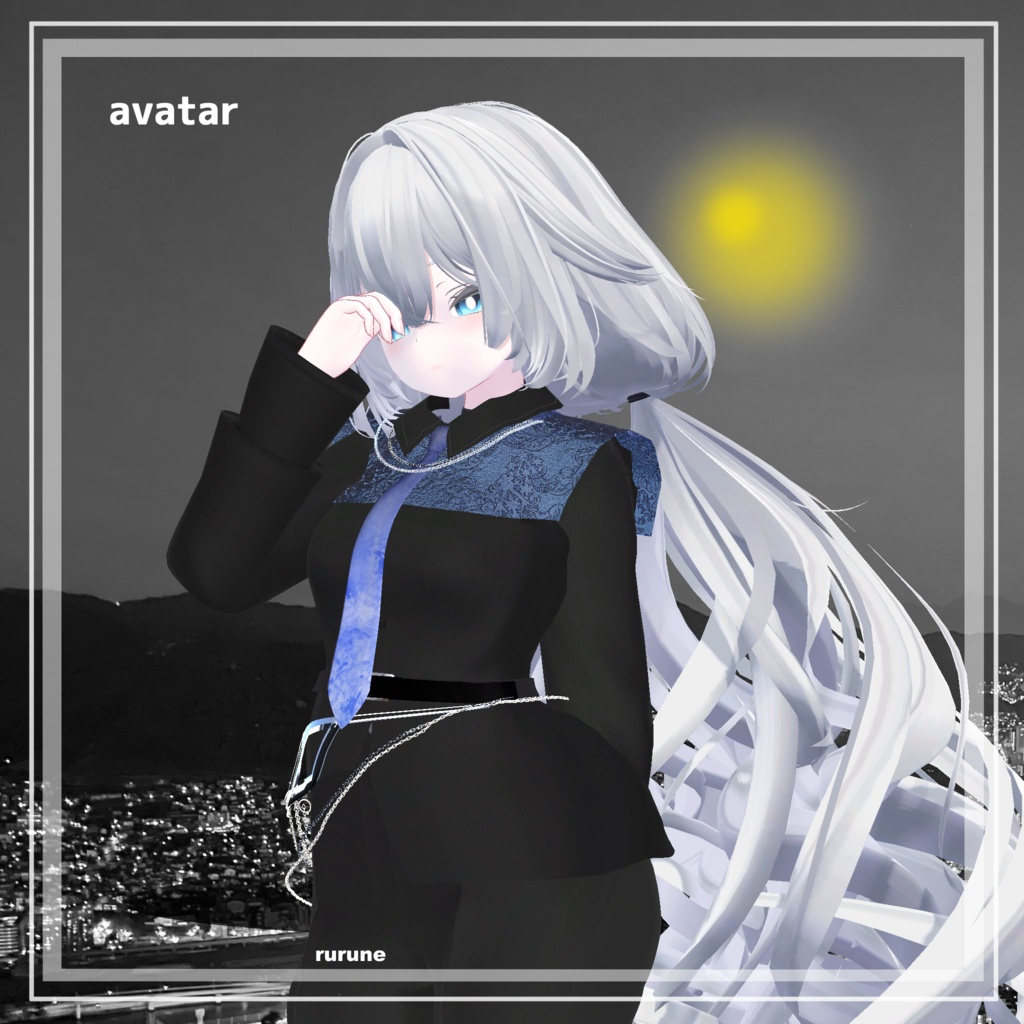 【ノーブル・フォーマルパンツスタイル】noctiluca2【複数アバター対応】
