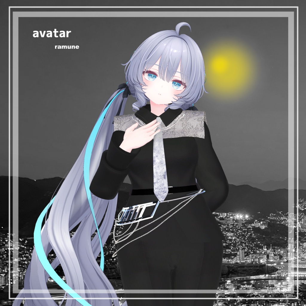 【ノーブル・フォーマルパンツスタイル】noctiluca2【複数アバター対応】