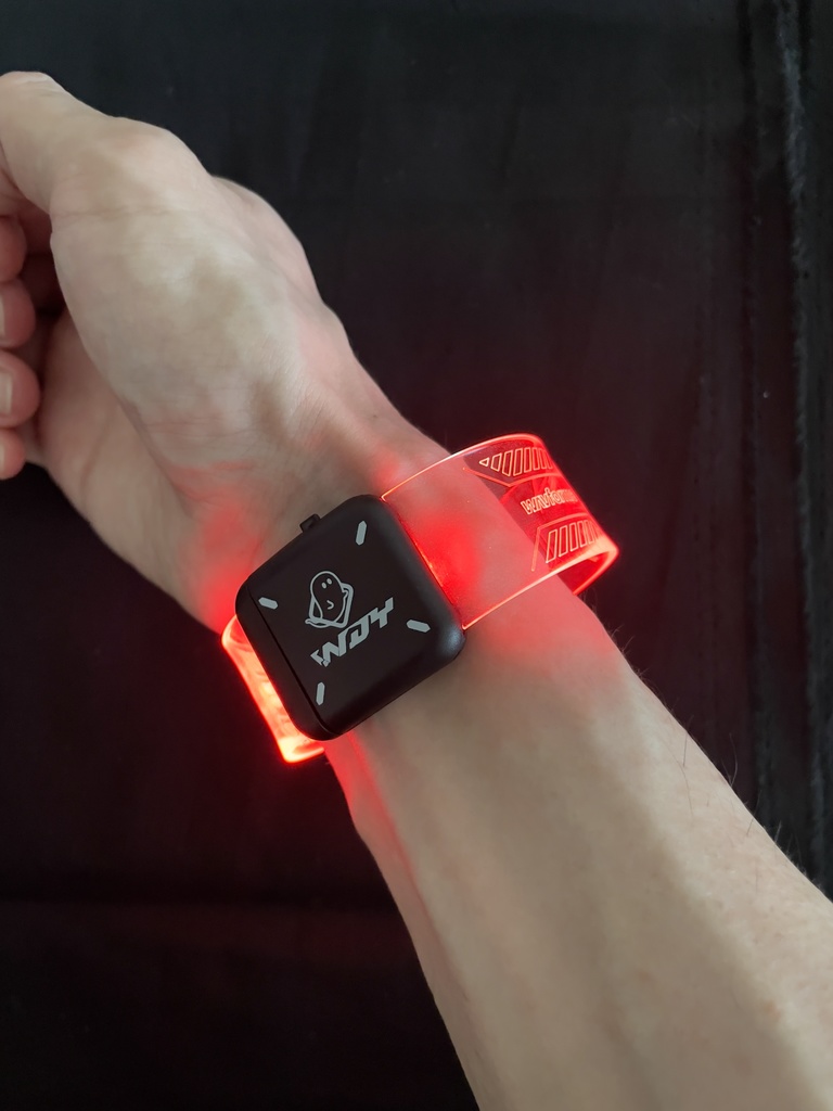 wavforme & WE DIE YOUNG Pres.「THE BASS」 LEDリストバンド