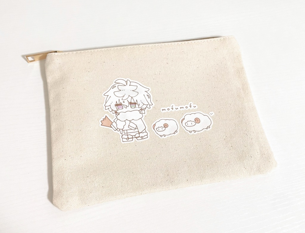 【非公式】叢雲カゲツ / フラットポーチ + 紙コースター