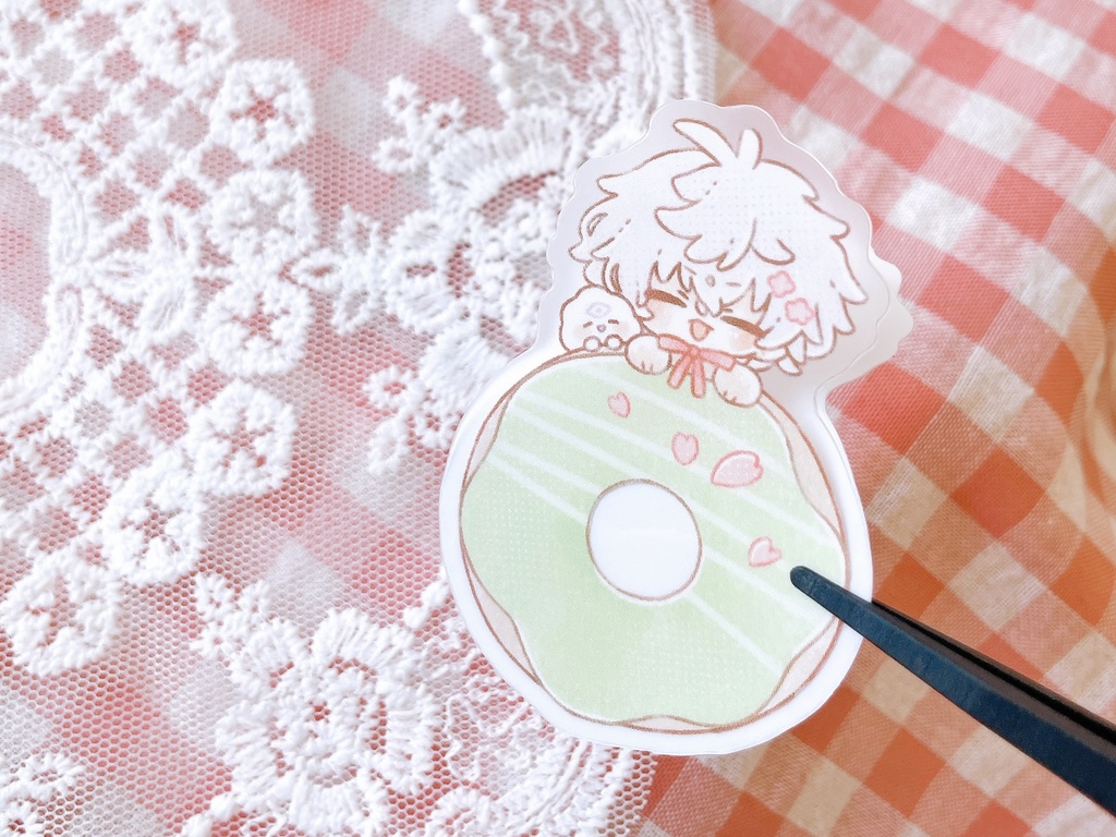 【非公式】ドーナツステッカーセット【Dytica】