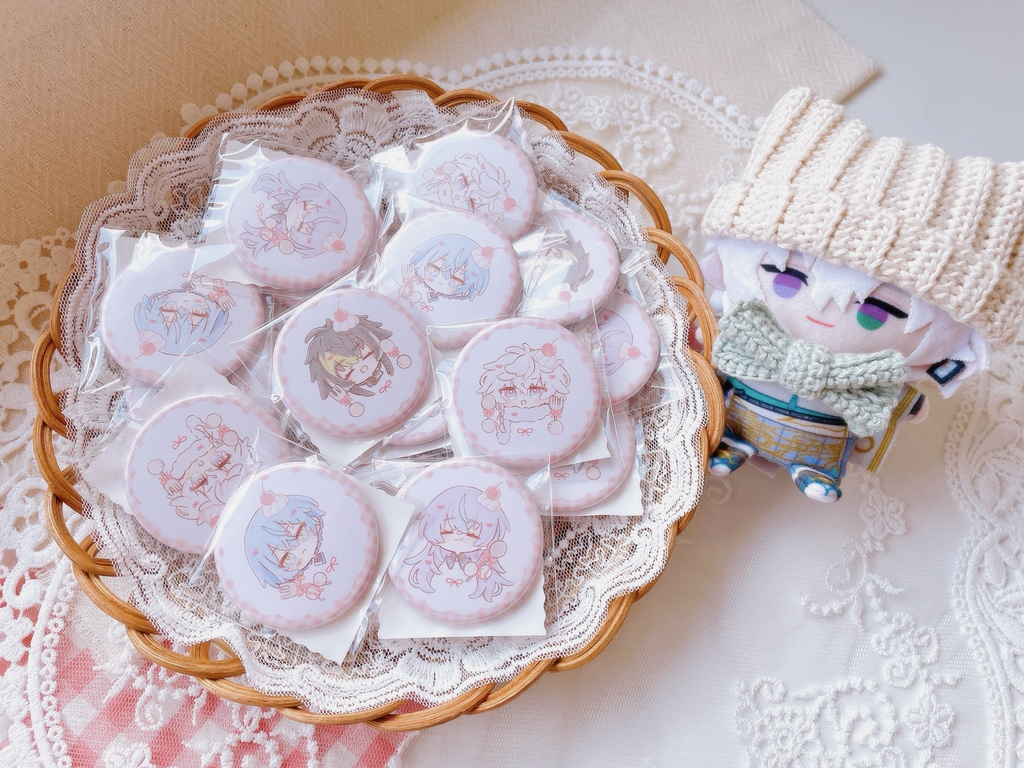 【非公式】ホイップ缶バッジくじ【Dytica】