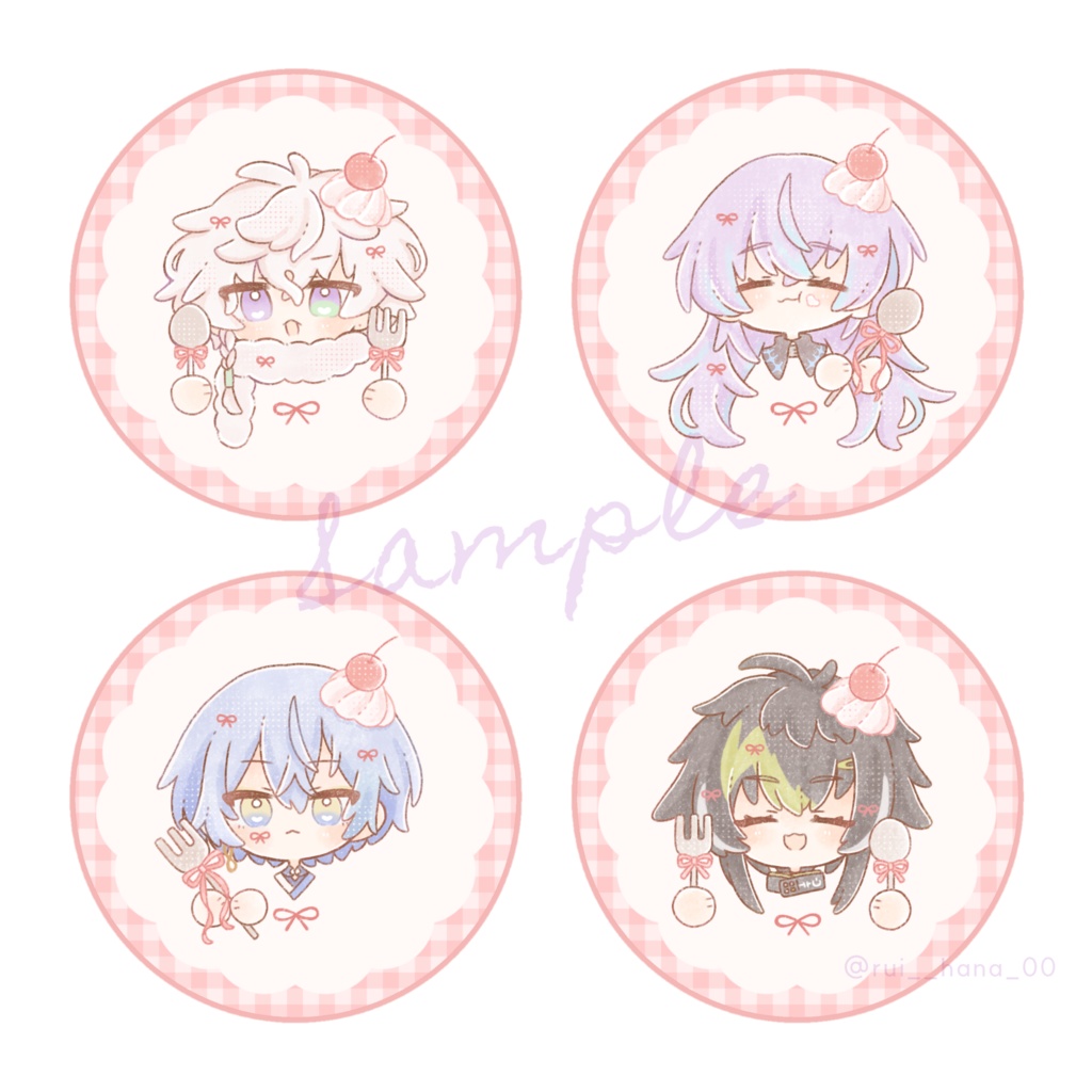 【非公式】ホイップ缶バッジくじ【Dytica】