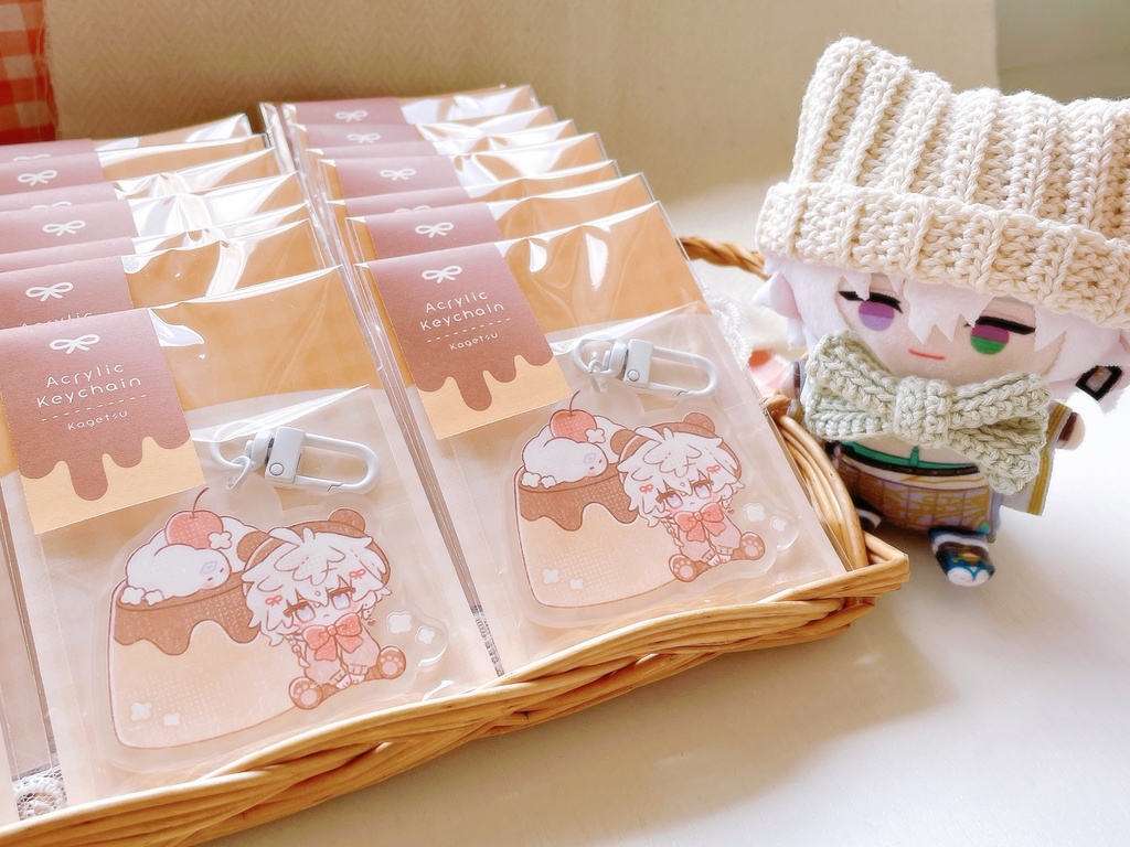 【非公式】プリンアクキー【叢雲カゲツ】