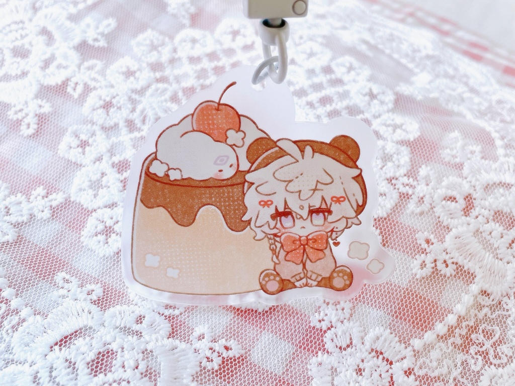 【非公式】プリンアクキー【叢雲カゲツ】