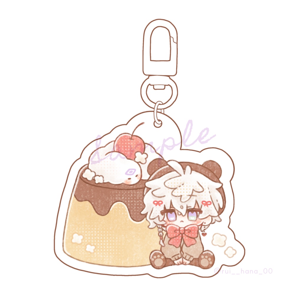 【非公式】プリンアクキー【叢雲カゲツ】