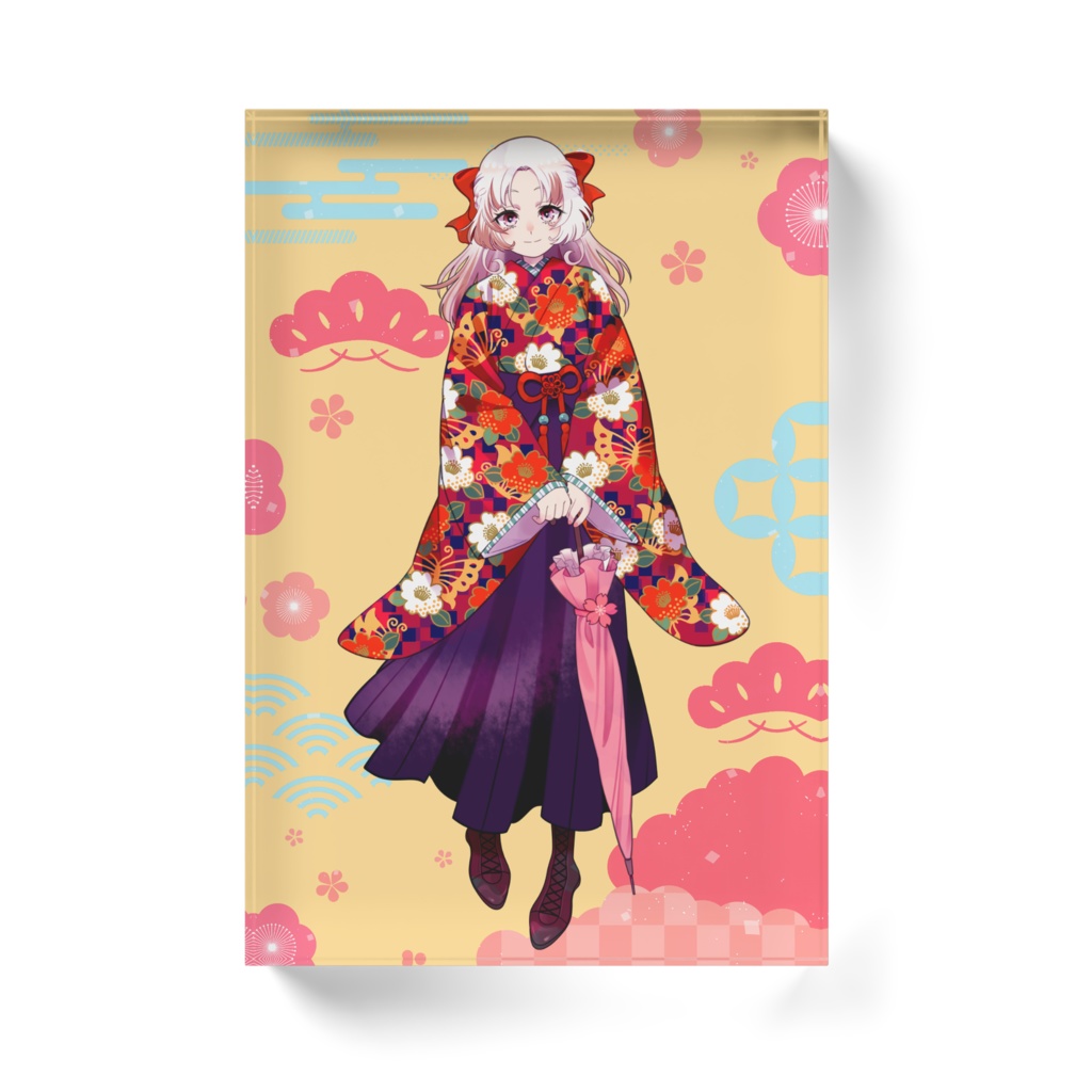 神代なむ 3周年&誕生日記念 アクリルブロック