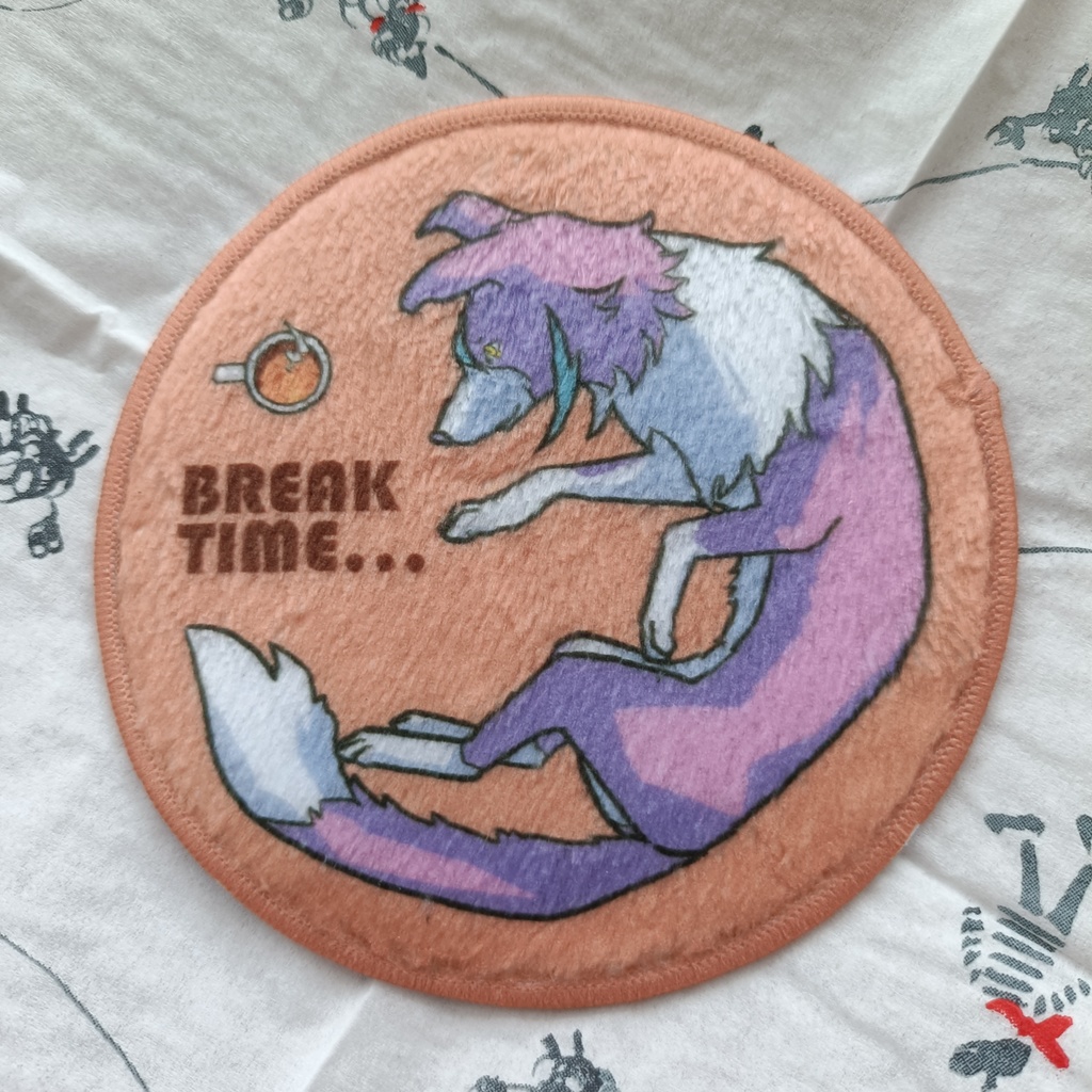 ルイイッヌふわふわコースター