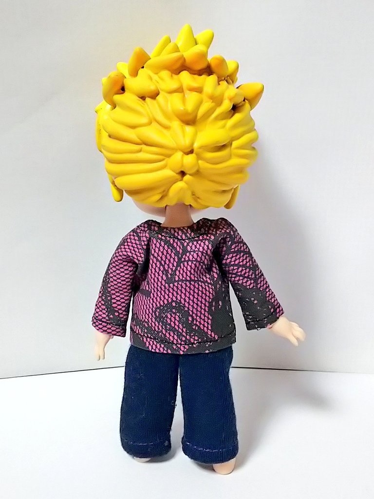 デザイン長袖シャツ4