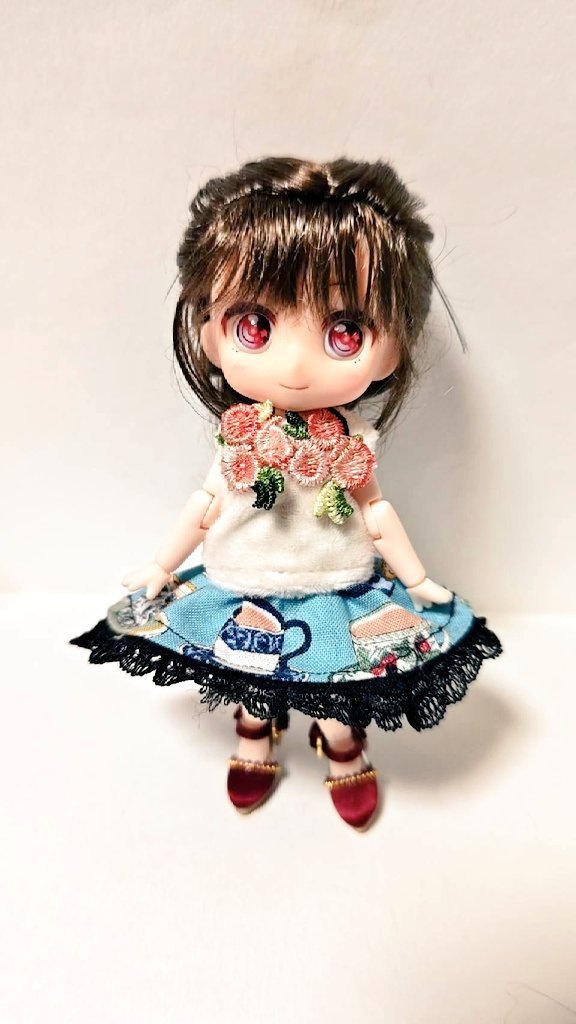 ノースリーブとスカート1