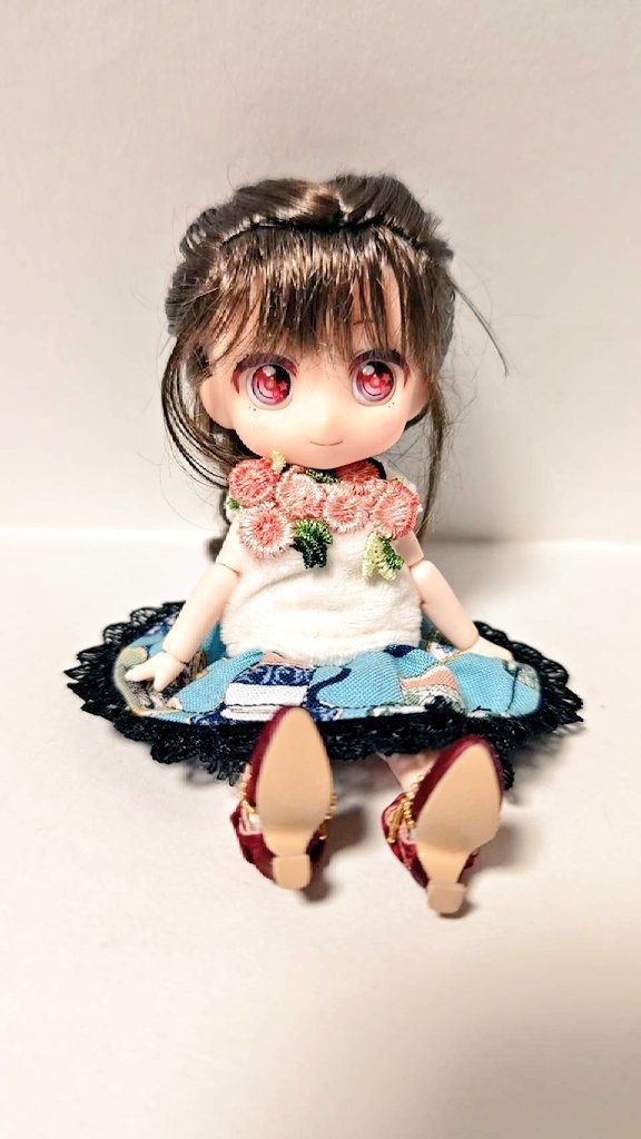 ノースリーブとスカート1