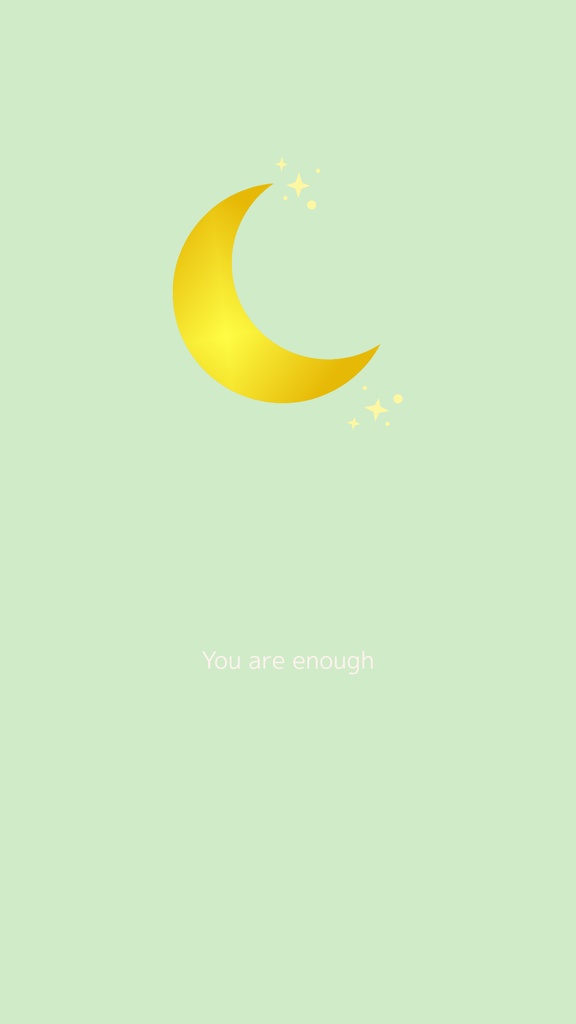 月のことば|心を整えるスマホ壁紙5枚セット|healing wallpaper by mayuun