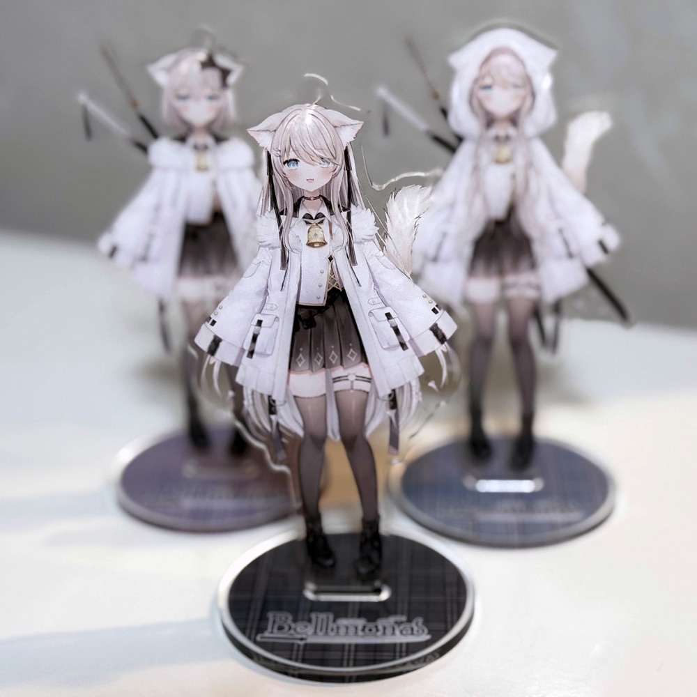 ベルモナアクリルスタンド※複数購入で過去グッズ(サイン入りポストカード等)ランダムプレゼント！