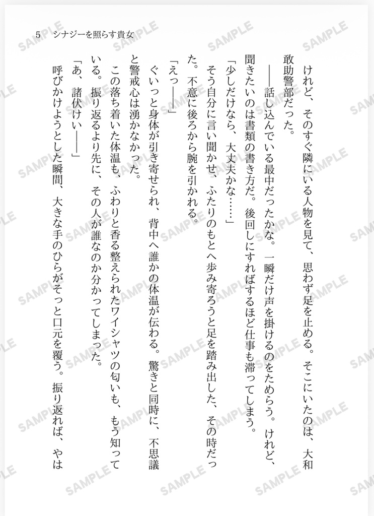 『シナジーを照らす貴女』諸伏高明夢小説本