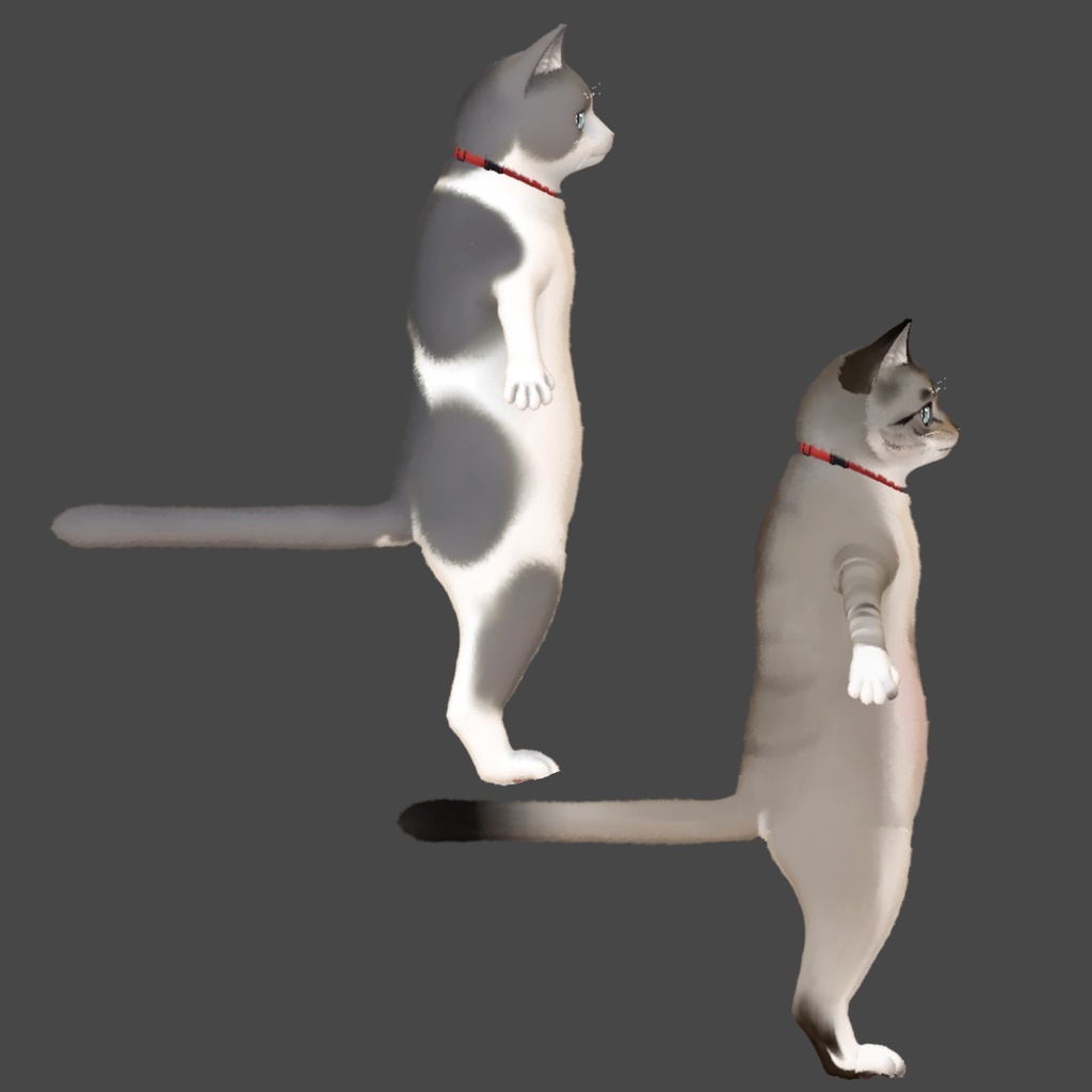 【VRC】にゃにゃまる対応シャムトラテクスチャ