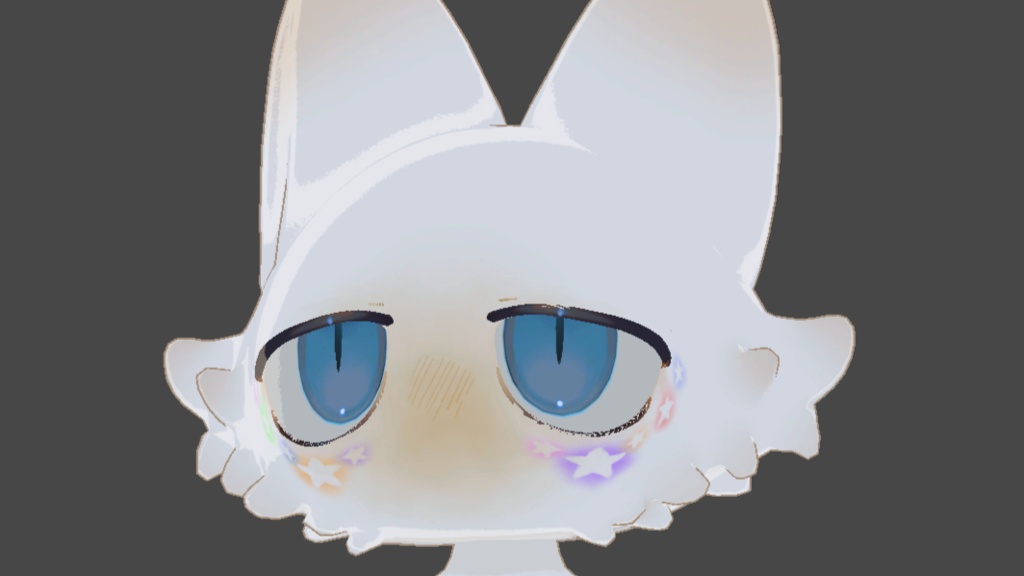 【VRC】フィニシフ専用お星さまチークテクスチャ
