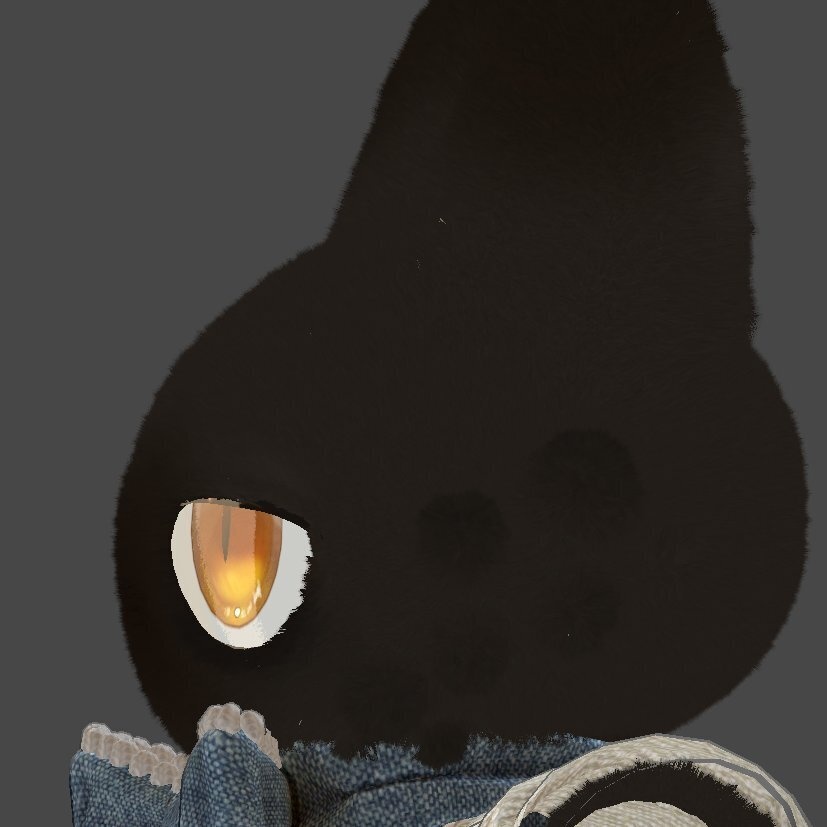【VRC】フィニシフ専用黒猫化セット