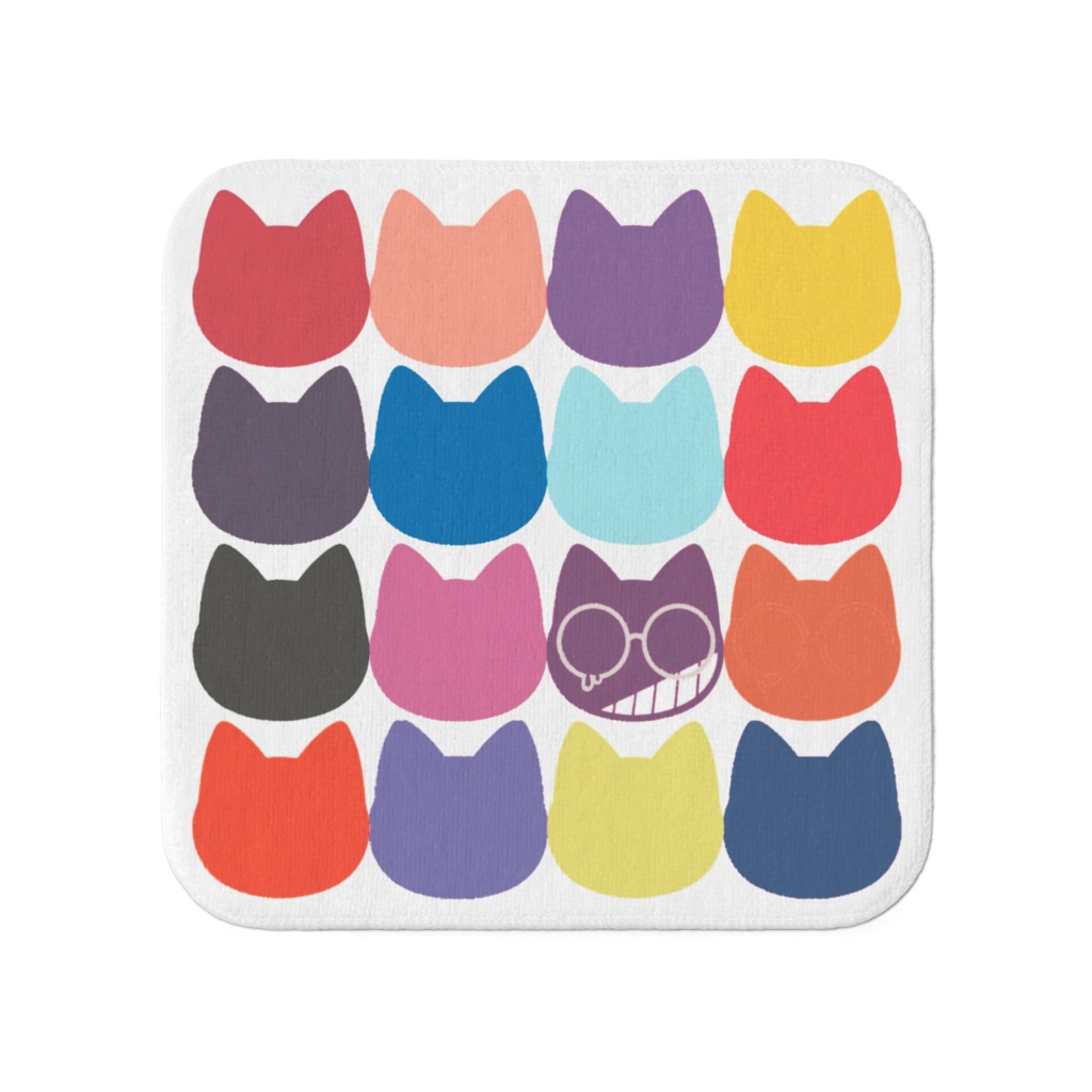 猫丞ミニタオル