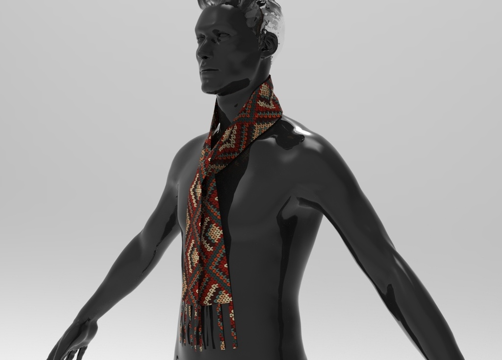 3Dスカーフ(6モデル)