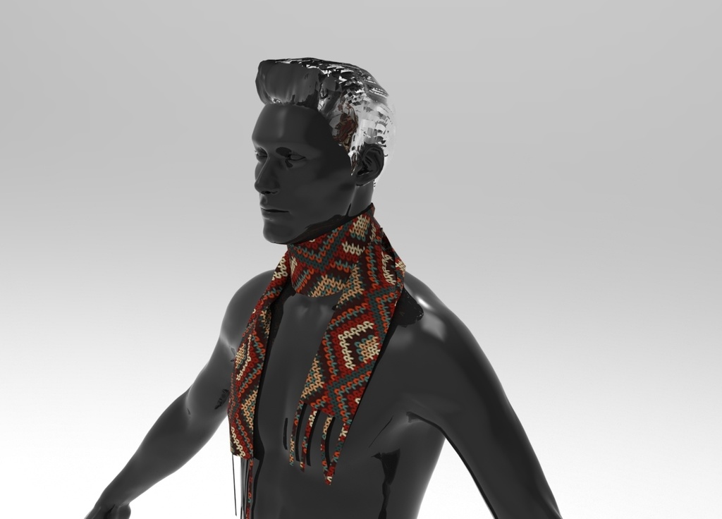 3Dスカーフ(6モデル)