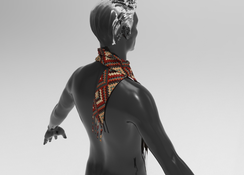 3Dスカーフ(6モデル)