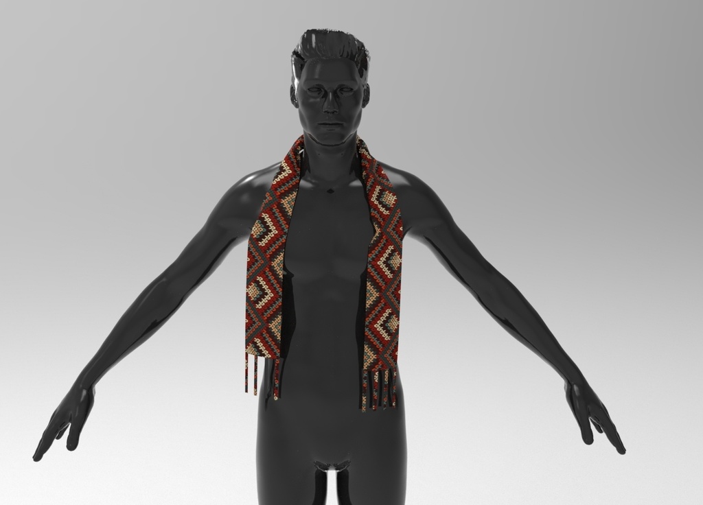 3Dスカーフ(6モデル)