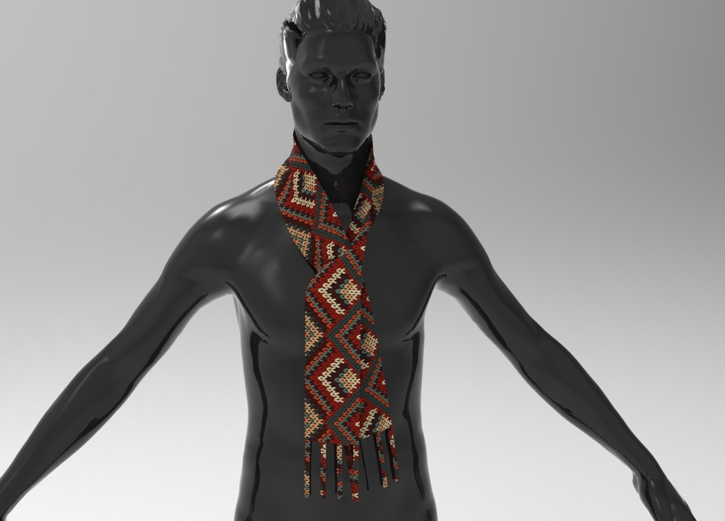 3Dスカーフ(6モデル)