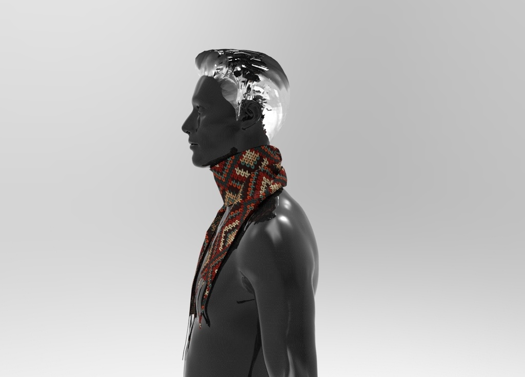 3Dスカーフ(6モデル)