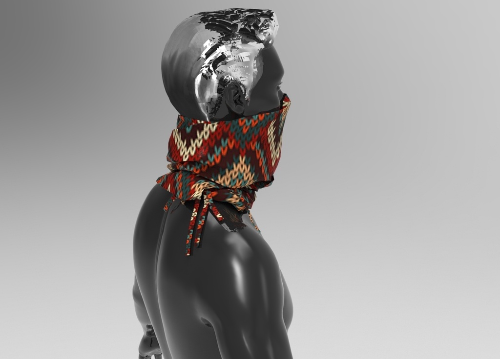 3Dスカーフ(6モデル)