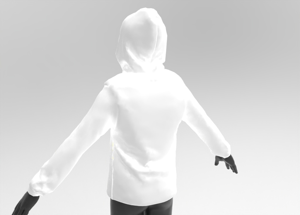 3Dカワイイパーカー