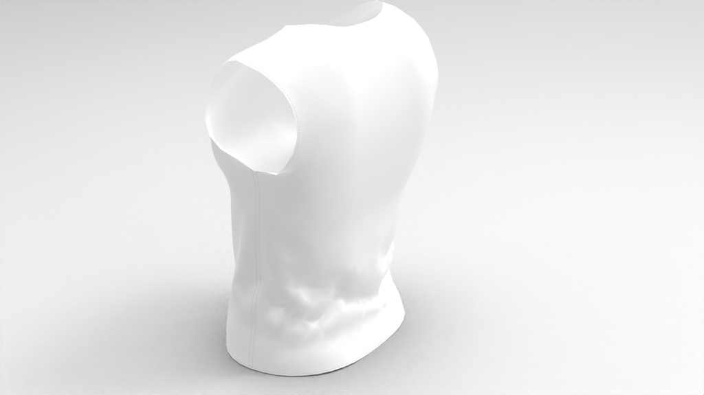 3Dシャツ(ノースリーブシャツ)