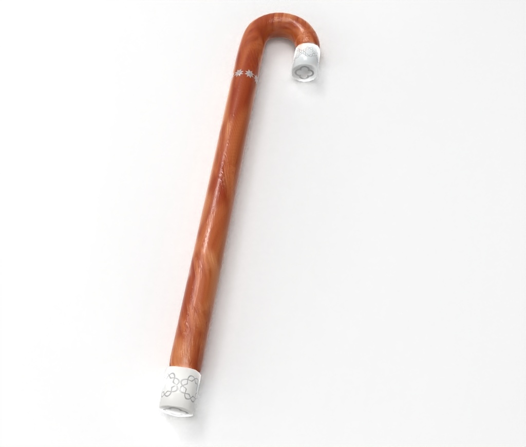 3D杖(4k解像度+ PBR素材)