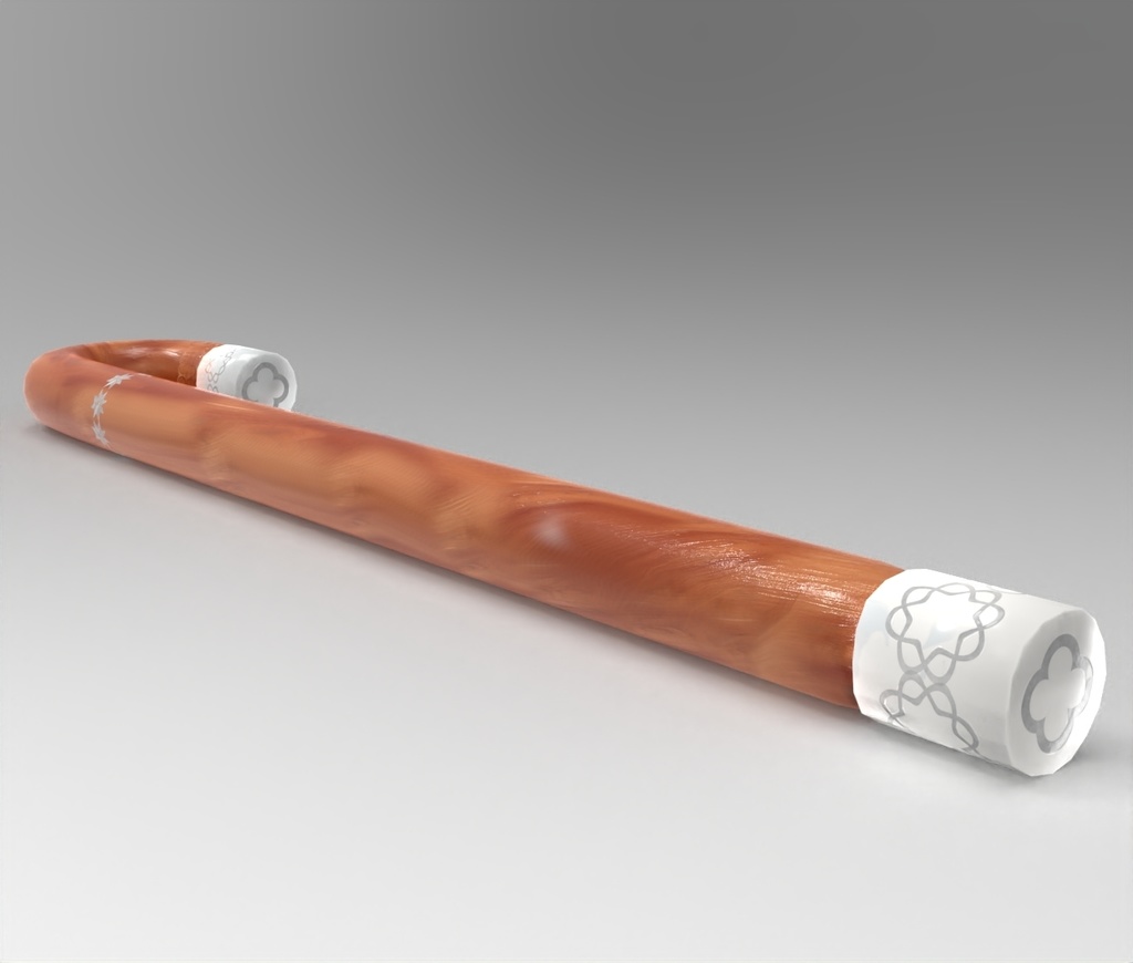 3D杖(4k解像度+ PBR素材)