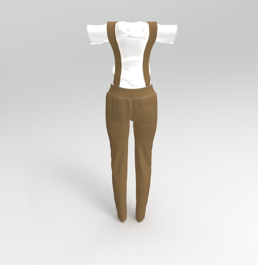 かわいい農場の衣装 / full set cute outfit